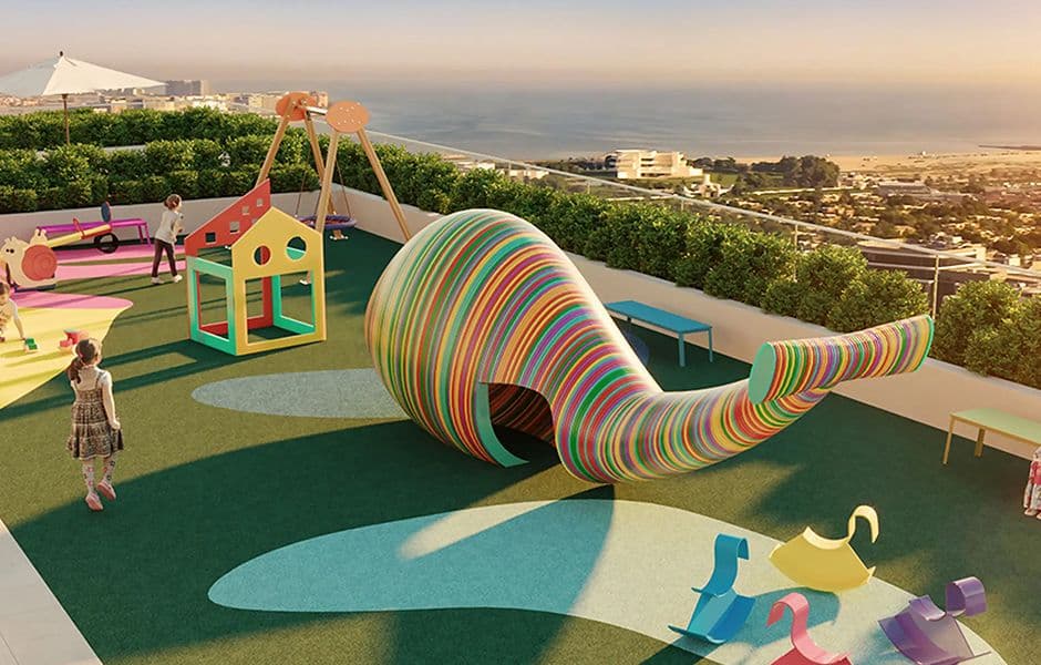 Dedicated kids' play area